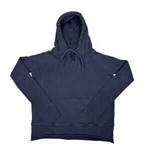【タグ付き未使用品】nili lotan janie hoodie ネイビー Nili Lotan Janie Tye-dyed Cotton-jersey Hoodie In Black